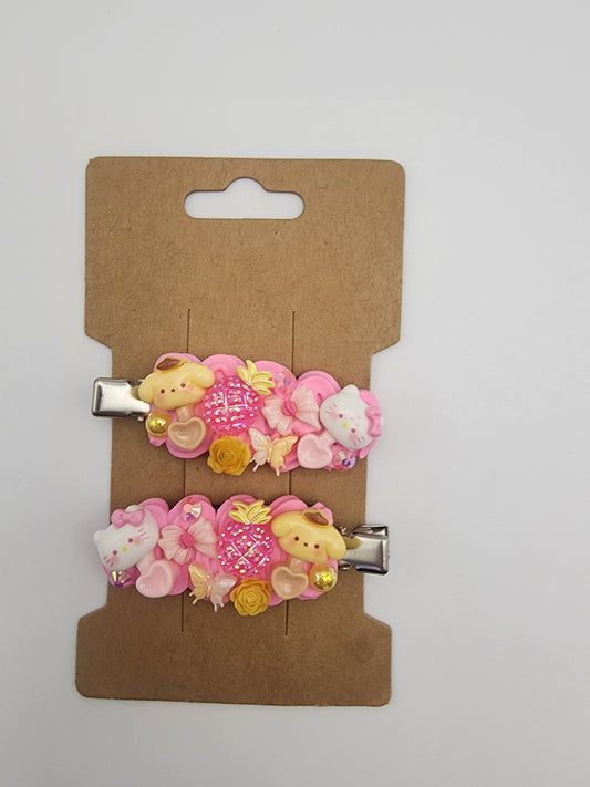 New Cartoon character Hair clips