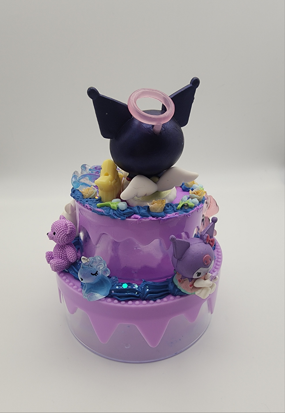 Cute Double Layer Cake Jewelry Box
