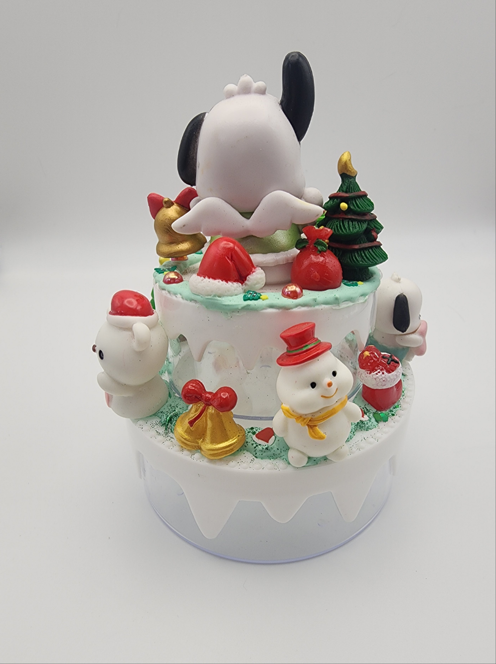 Christmas Cute Double Layer Cake Jewelry Box