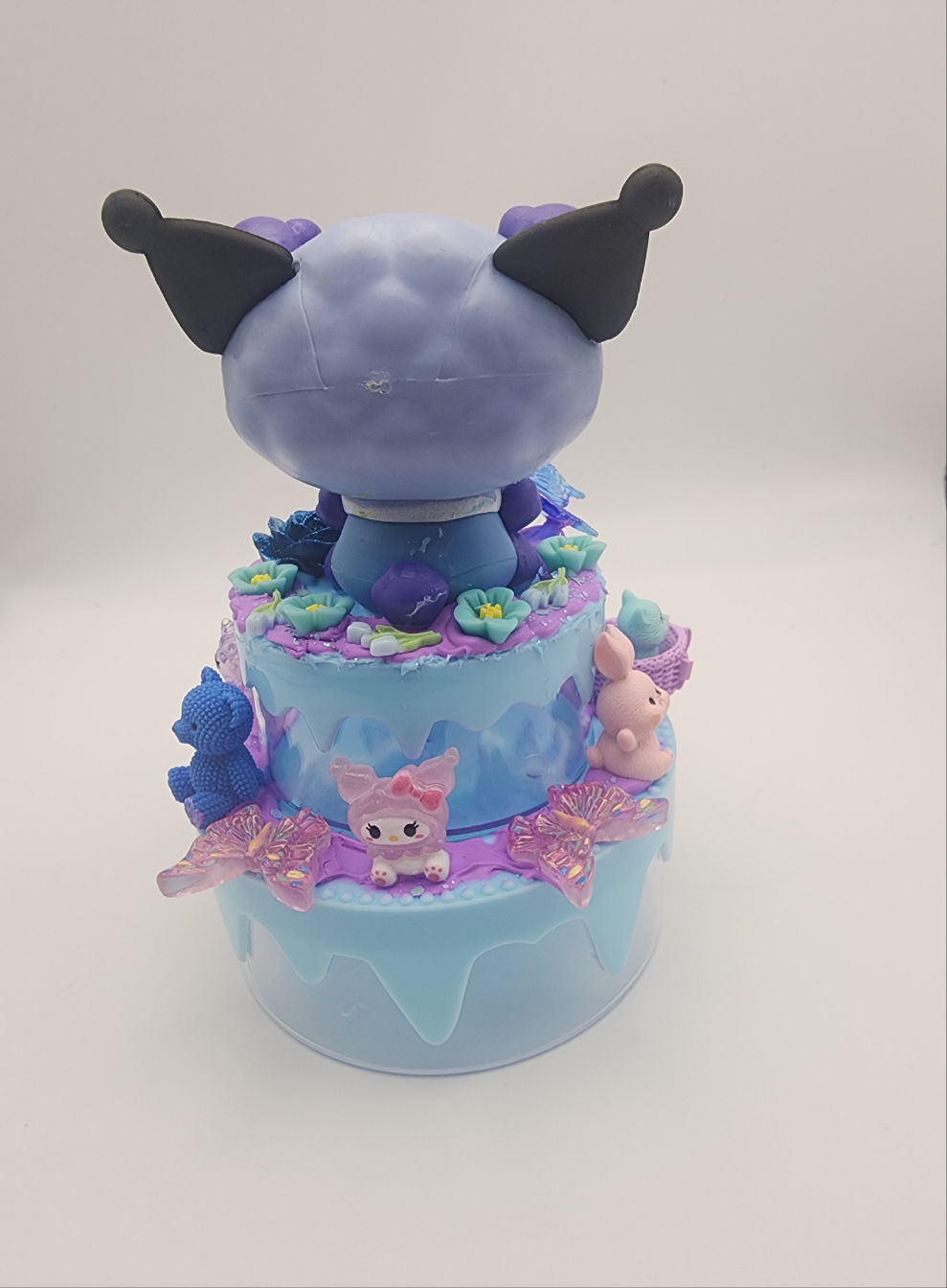 Cute Double Layer Cake Jewelry Box