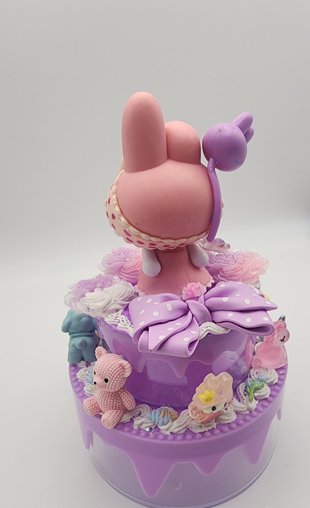 Cute Double Layer Cake Jewelry Box