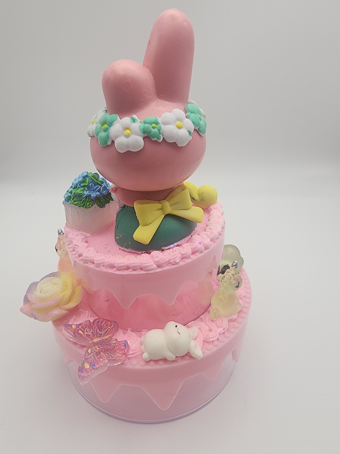 Cute Double layer Cake Jewelry Box