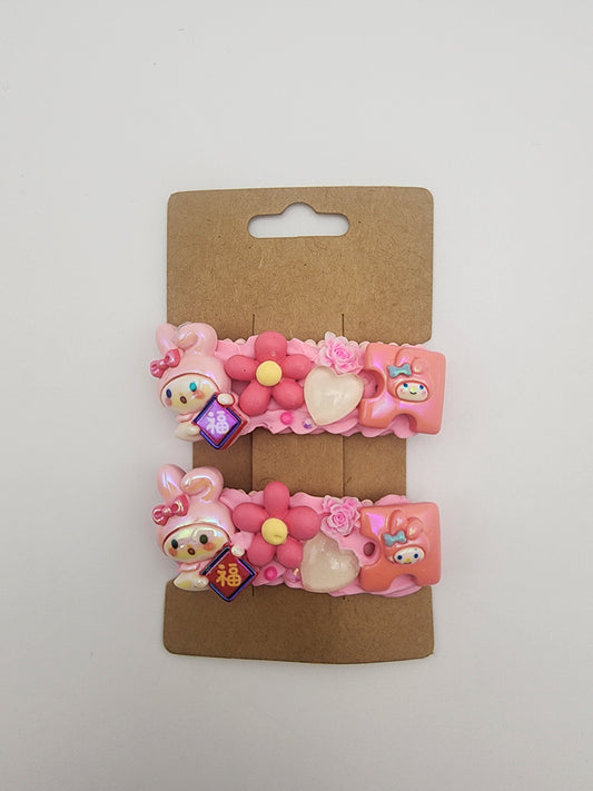 Cartoon character Hair clips
